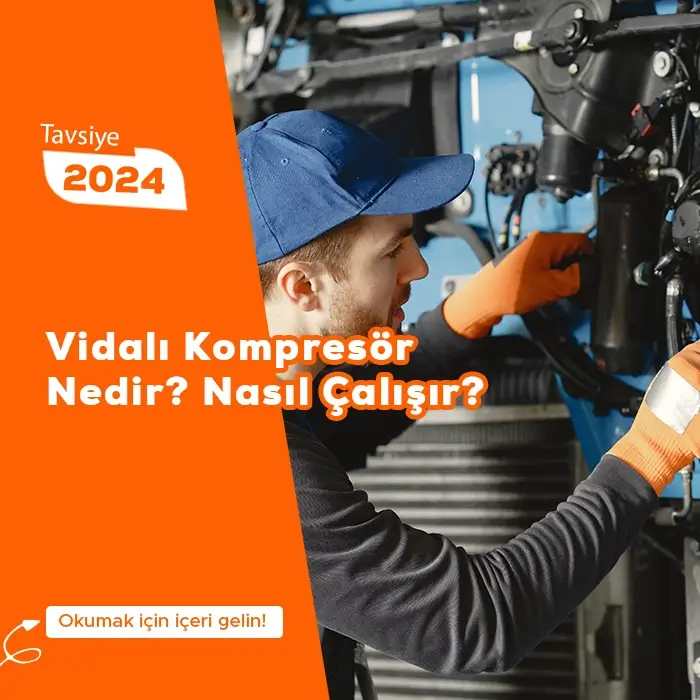 Vidalı Kompresör Nedir? Nasıl Çalışır?