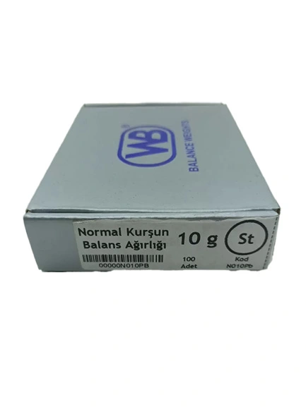 10 Gram Standart Çakma Balans Kurşunu WB