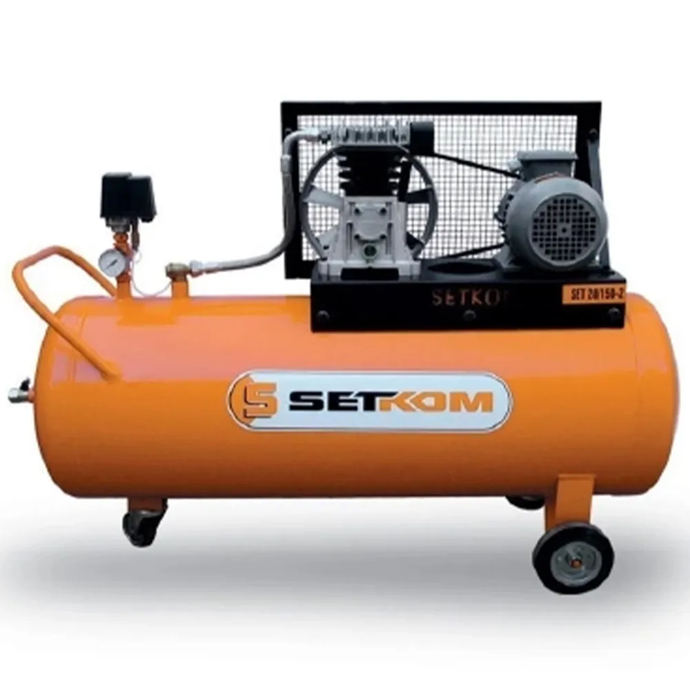 100 Litre 8 Bar 220V Setkom Kompresör 20 100 2M