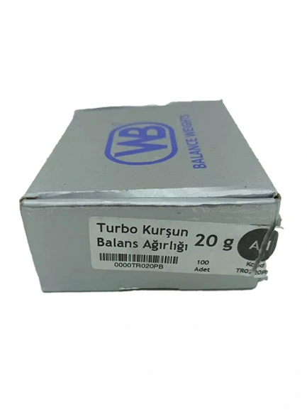 20 Gram Aluminyum Balans Kurşunu WB