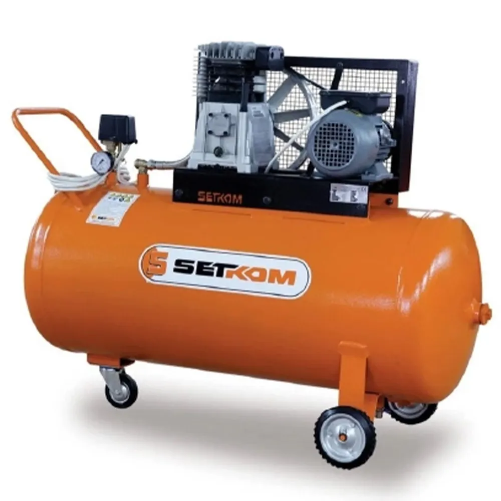 200 Litre 8 Bar 220V Setkom Kompresör 30 200 3M