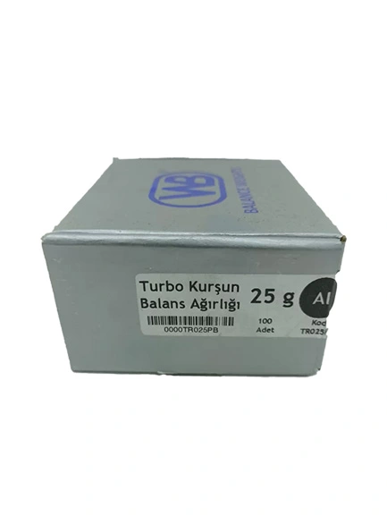 25 Gram Aluminyum Balans Kurşunu WB