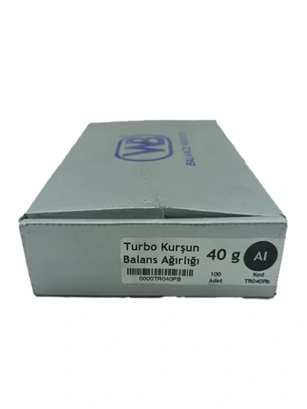 40 Gram Aluminyum Balans Kurşunu WB