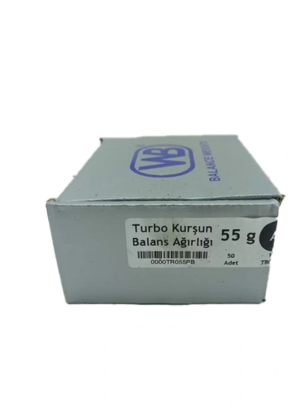 Aluminyum Balans Kurşunu 55 Gram WB