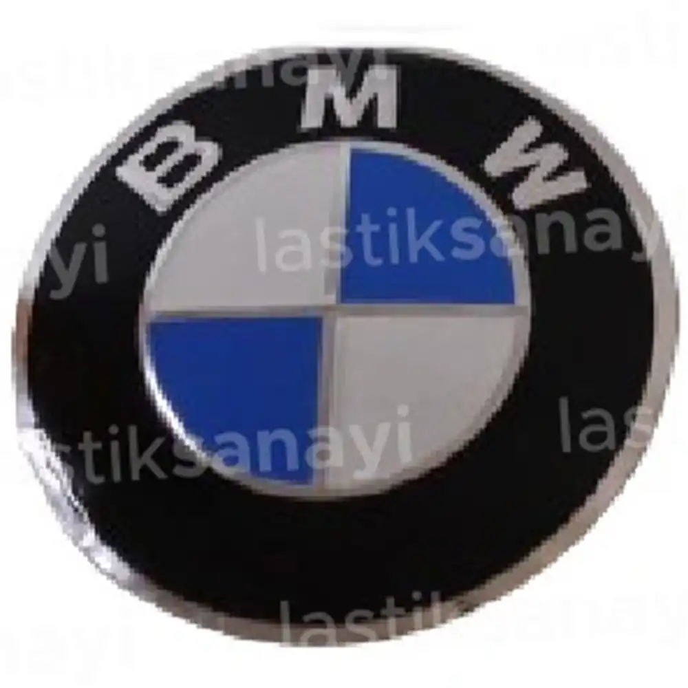 Bmw Jant Göbeği Stickerı 64 mm. 1 Adet