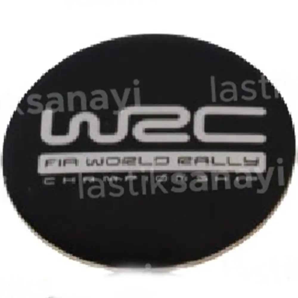 Fia World Rally Jant Göbeği Stickerı 56 mm. 1 Adet