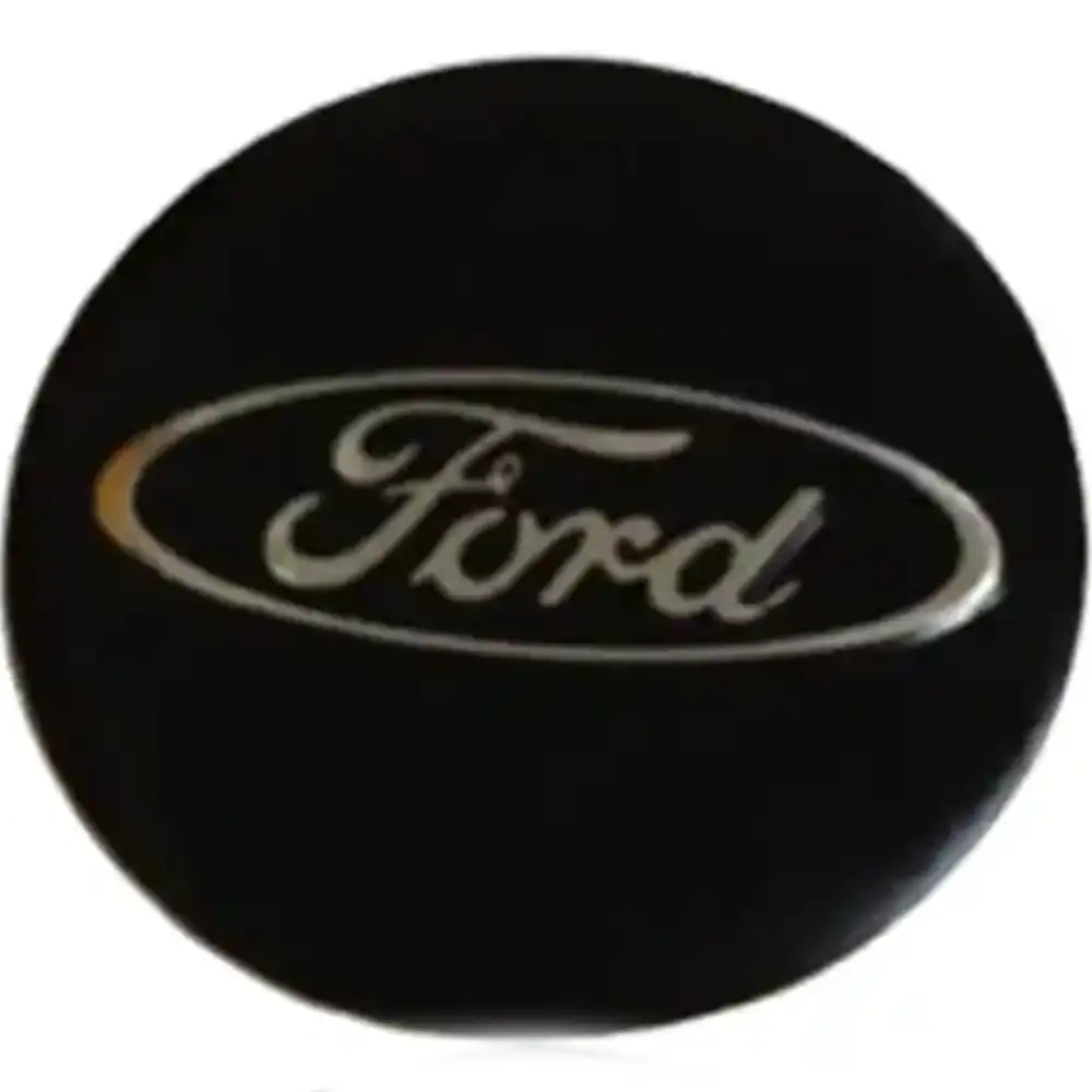 Ford Siyah Logo Jant Göbeği Sticker 56 mm. 1 Adet