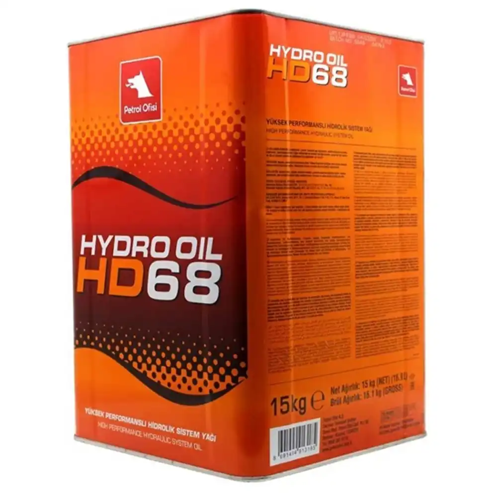 Petrol Ofisi Hydro Oil 68 15 kg  Hidrolik Yağı