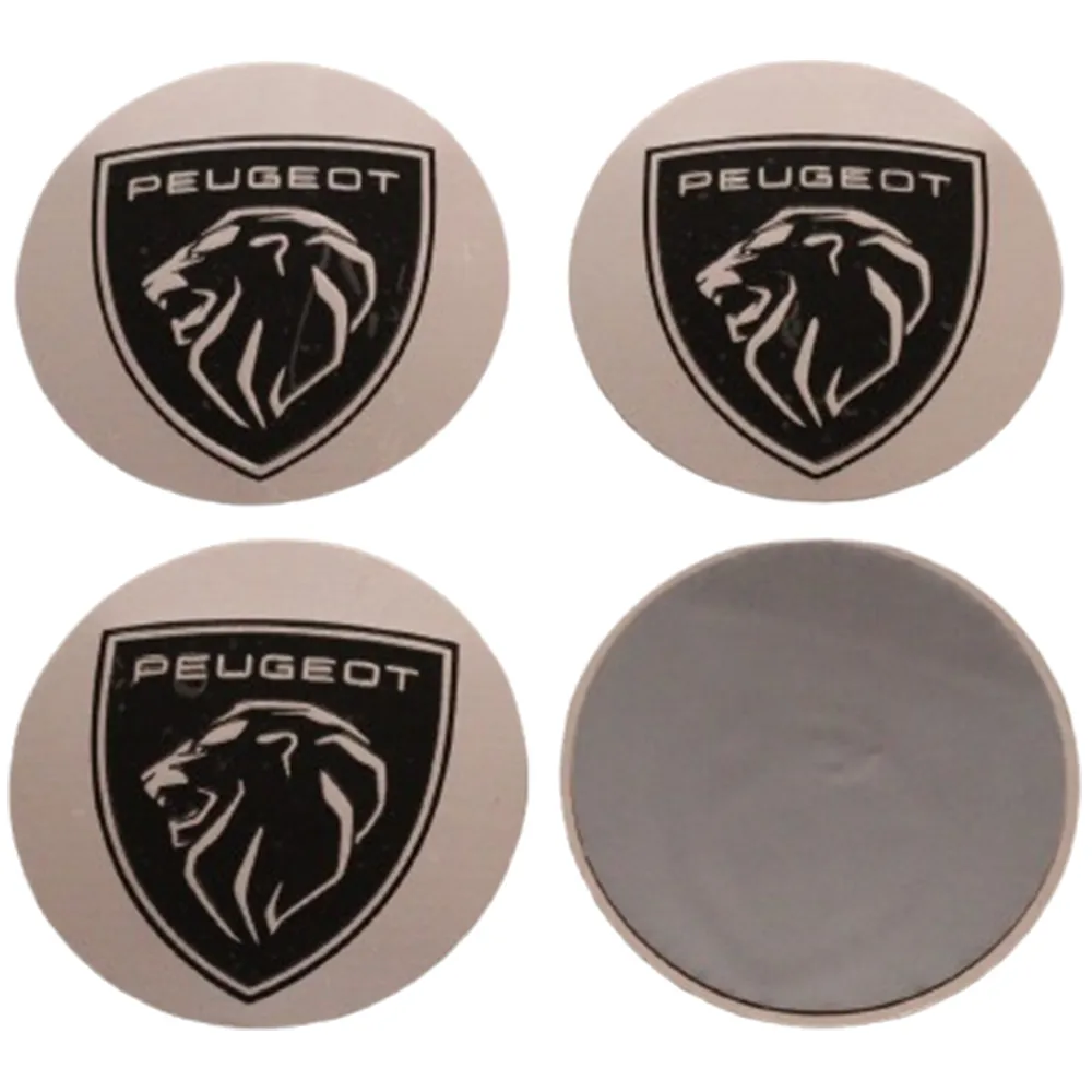 Peugeot Yeni Jant Göbeği Logosu (Metal) 56 mm.