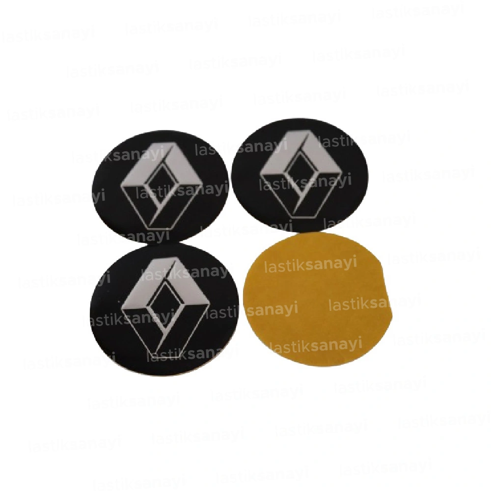 Renault Jant Göbeği Stickerı 56 mm.  1 Adet