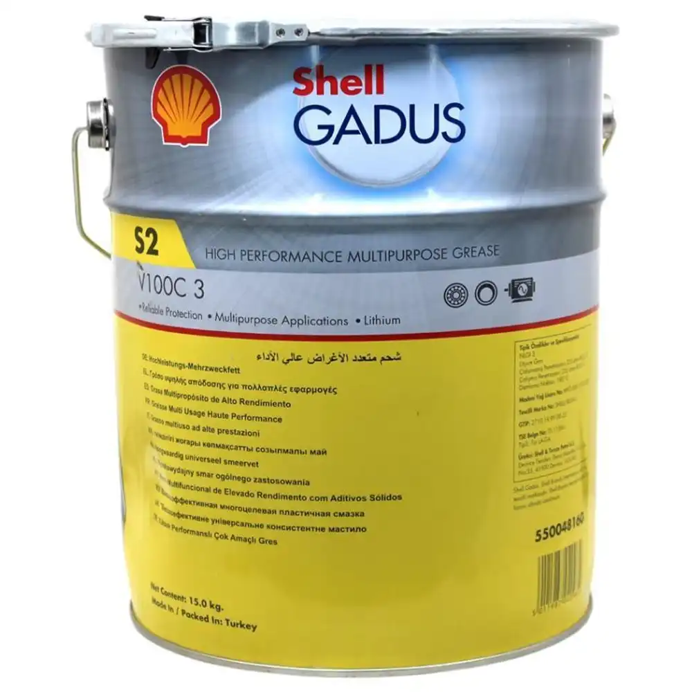 Shell Gadus S2 V100C 3_1 * 15 kg Gres Yağı