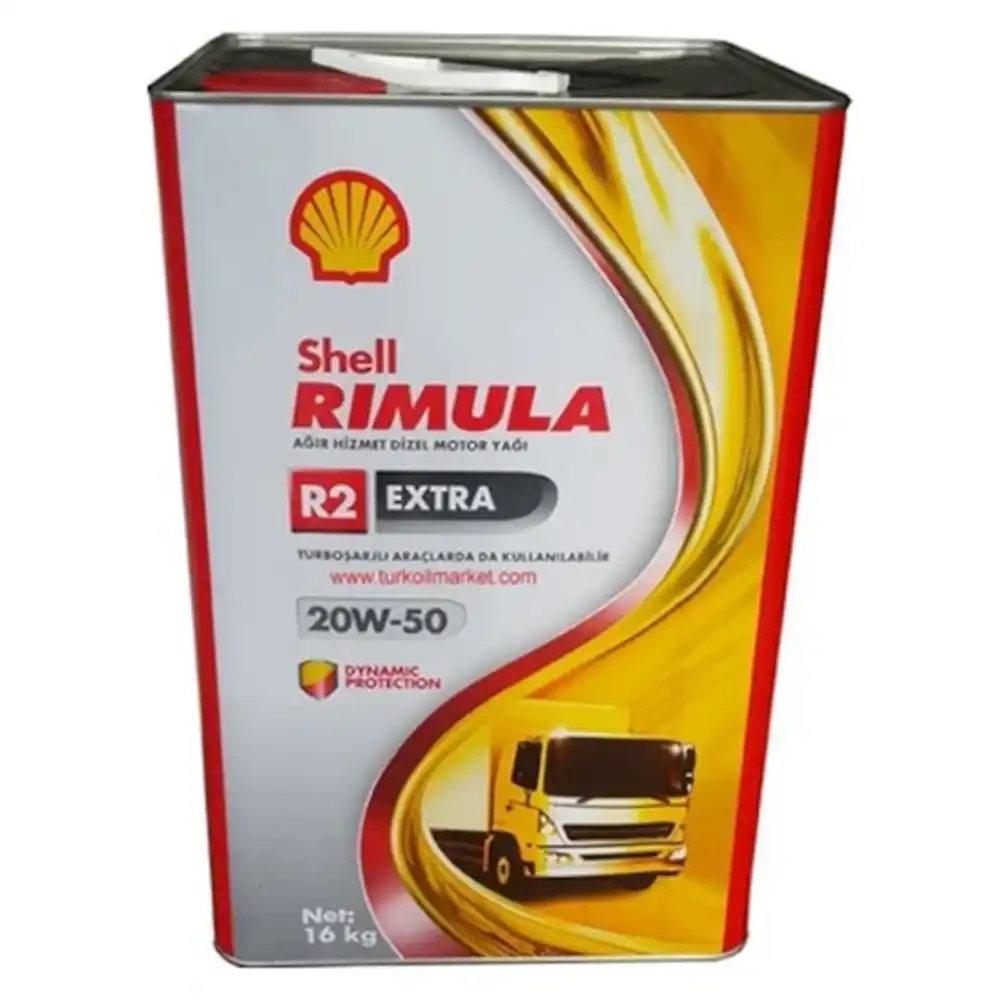 Shell Rimula R2 Extra 20W50 CF4_1*18 lt Motor Yağı