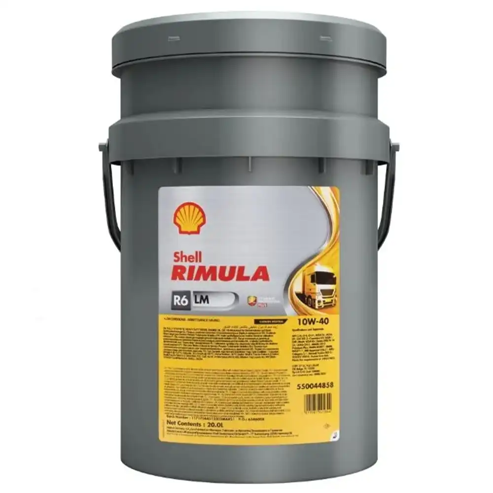 Shell Rimula R6LM 10W40 CK-4_1*20 lt Motor Yağı