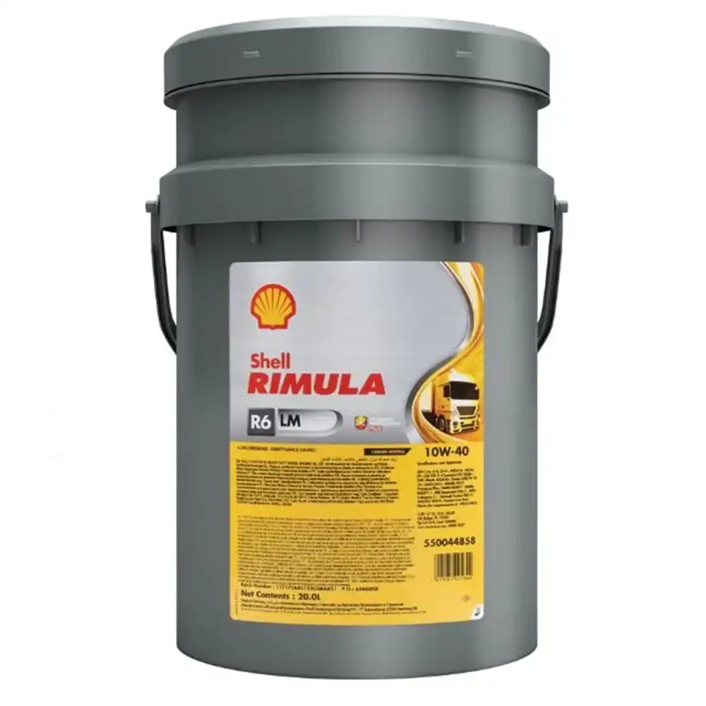 Shell Rimula R6LM 10W40 CK-4_1 20 lt Motor Yağı