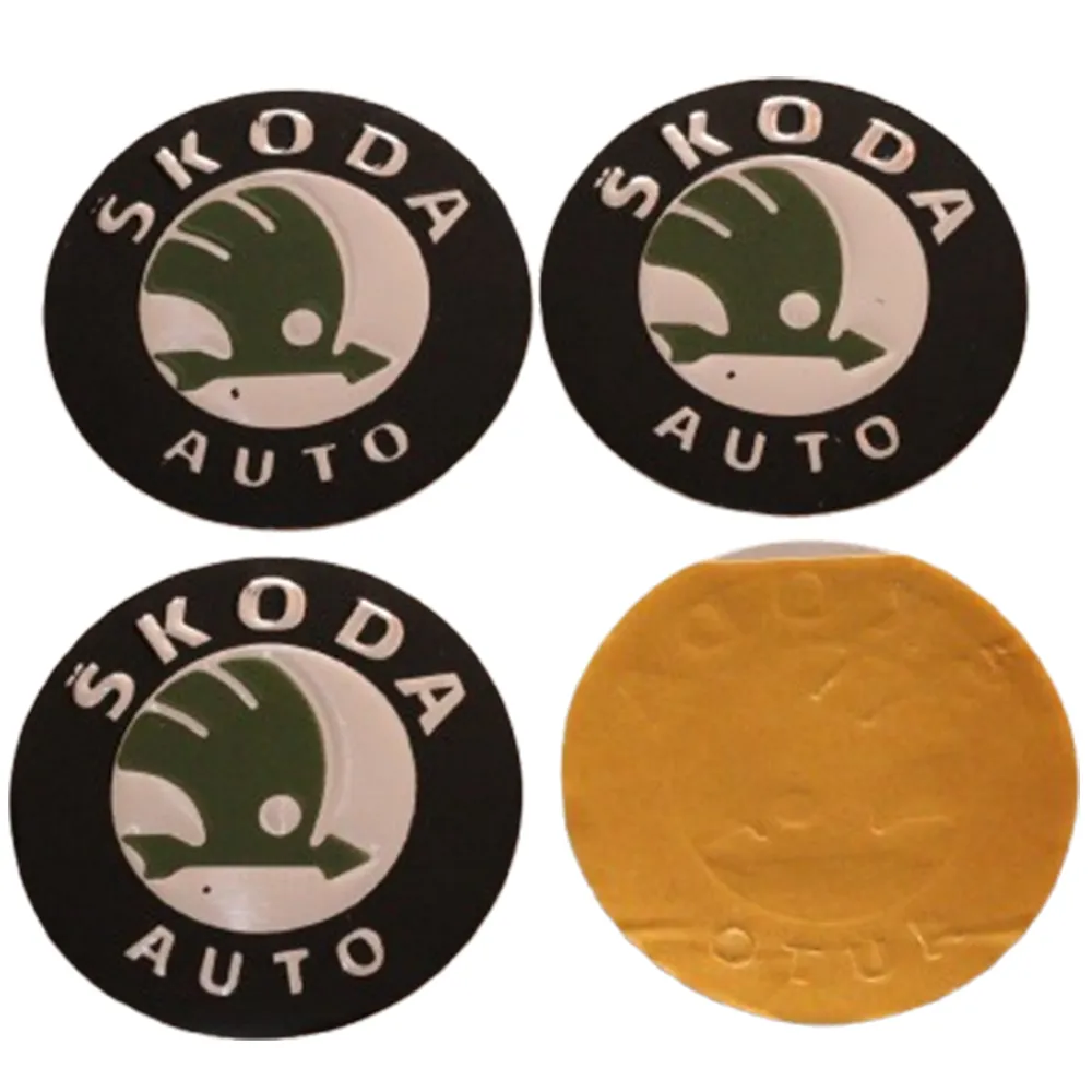 Skoda Jant Göbeği Logosu 56 mm.